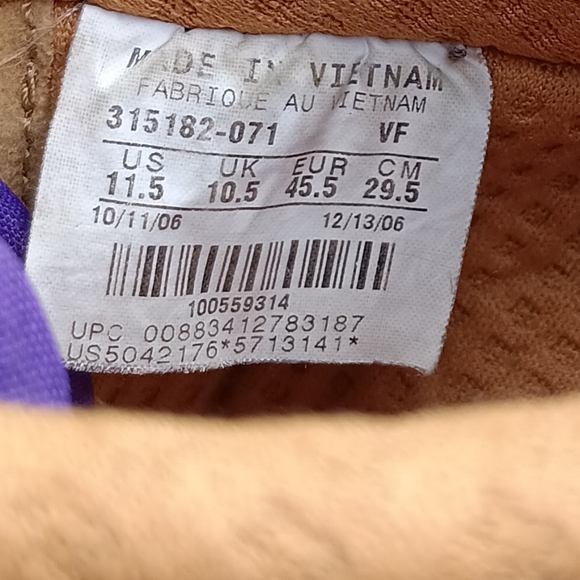 Rare Vintage 2006 Nike AF1 Low Amare 'New Six' 11½ - Picture 8 of 13